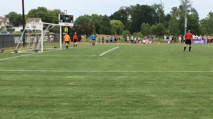 Lansing Christian's Eliza Lewis scores the game-wi...