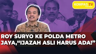 BREAKING NEWS Roy Suryo ke Polda Metro Jaya Minta Jokowi Diperiksa