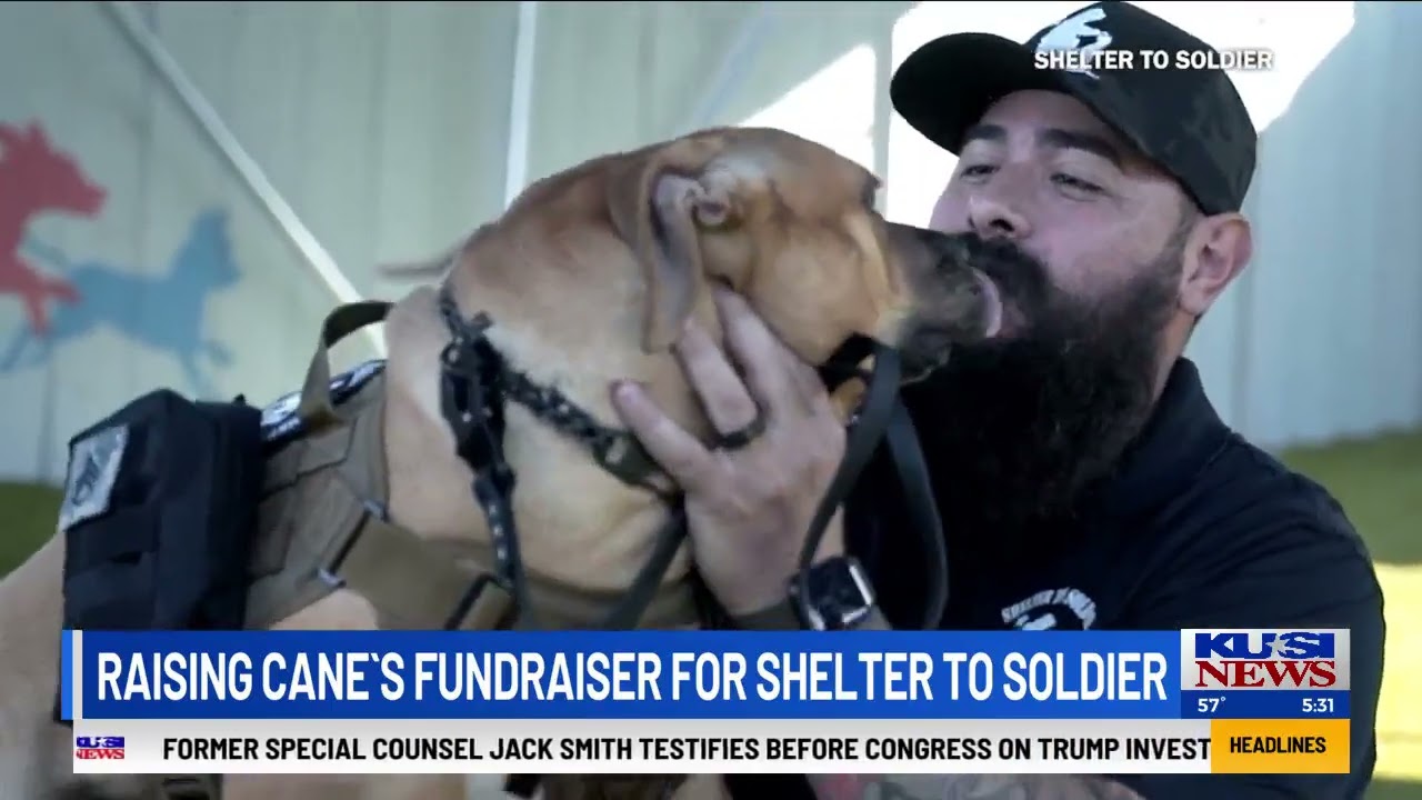 KUSI highlights Shelter to Soldier Fundraiser at Raising Canes