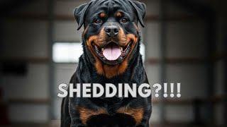Living With a Shedding Rottweiler - What Nobody Tells You!