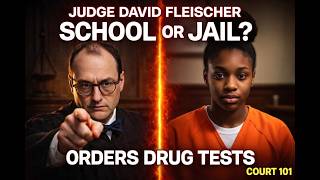 Judge David Fleischer Orders 17 Year Old School Drug Tests Court Cam