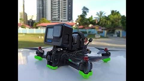 Iflight Nazgul Evoque F5 DC HD with Gopro Hero 10 Crash