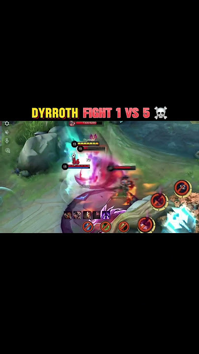 Who Can win dyrroth 1 vs 5 ☠️ #mobilelegends #mlbb #dyrroth #dyrrothmlbb #dyrrothgameplay