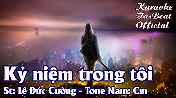 Karaoke Kỷ Niệm Trong Tôi Tone Nam | TAS BEAT