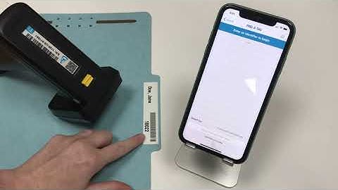 RFID File Tracking - Locating a Specific File Using the TSL 1128’s Geiger Counter Feature