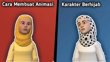 Cara membuat animasi karakter BERHIJAB di android