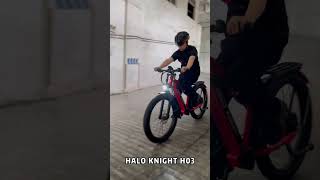 HALO KNIGHT H03 🔥 This Red E-Bike Turns Heads