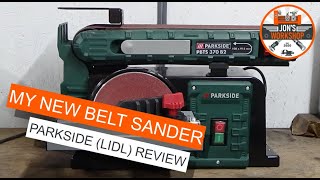 My New Disk & Belt Sander  Parkside (Lidl) Review
