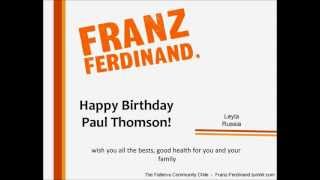 Paul Thomson Birthday!