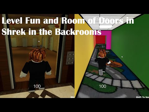 Level Fun Tutorial - Roblox Shrek In The Backrooms 