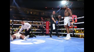 Antony Joshua Brutally Knockout UFC Champion Francis Ngannou #ufc #anthonyjoshua #francisngannou