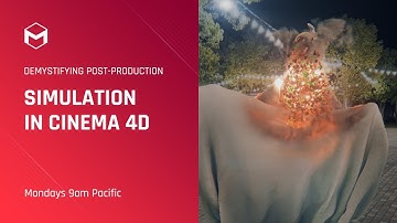 DPP: Simulation in Cinema 4D - Week 1 - Simulated Halloween VFX