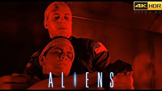 ALIENS 1986 Vasquez Bad Ass To The End SCENE MOVIE CLIP - 4K UHD HDR Custom HDR10+ 25/33