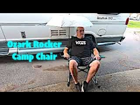 Ozark Trial Rocking Fold Camp Chair