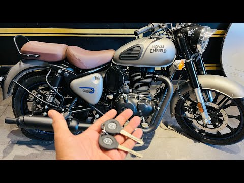 2023✅Royal Enfield Classic 350 Gunmetal Grey Colour Review~Price Mileage Feature ||