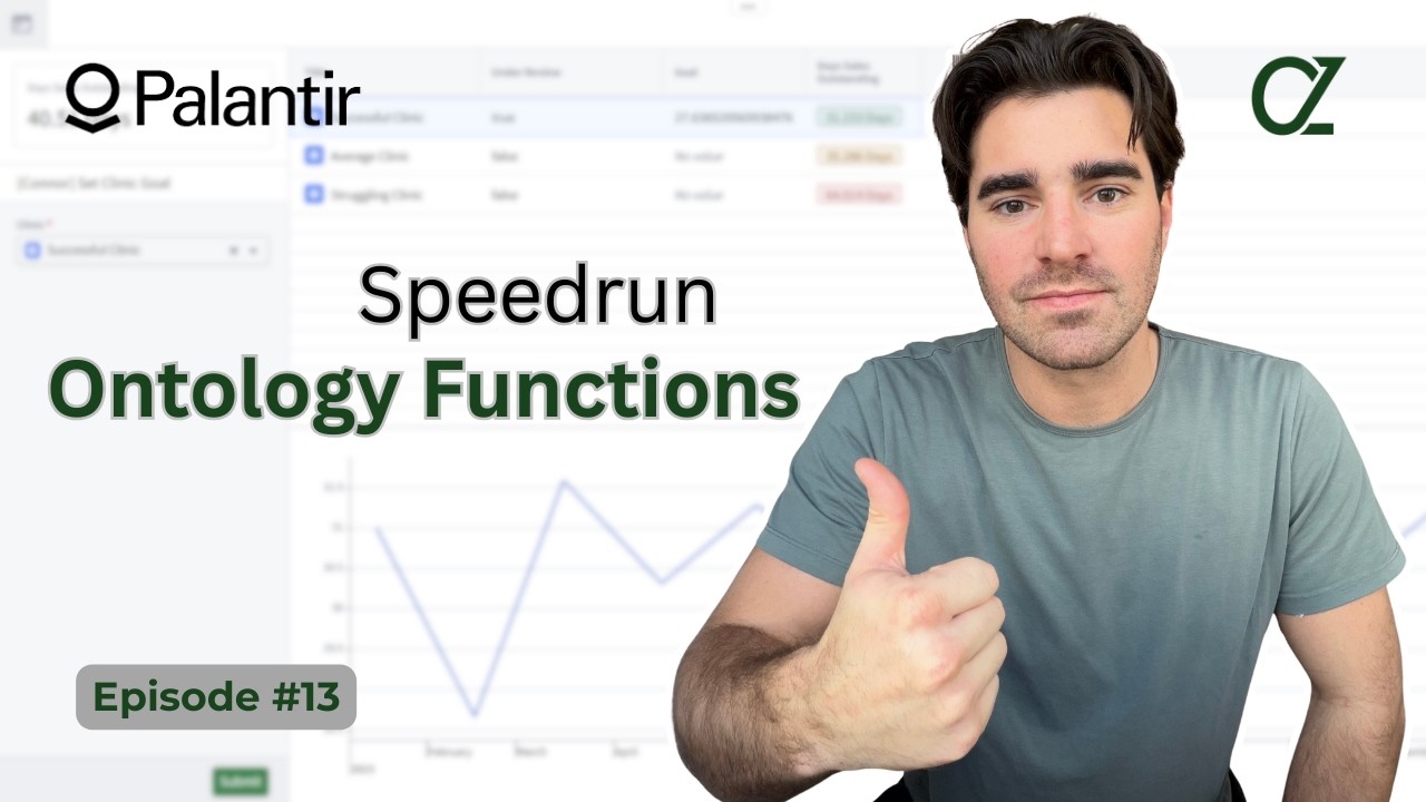 Palantir Speedrun: Build Your First Ontology Function - YouTube
