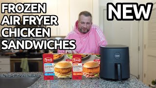NEW Tyson Chicken Breast Sandwiches  Original and Spicy  Review
