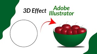 3D effect in illustrator #illustrator #design #3d #graphicdesign