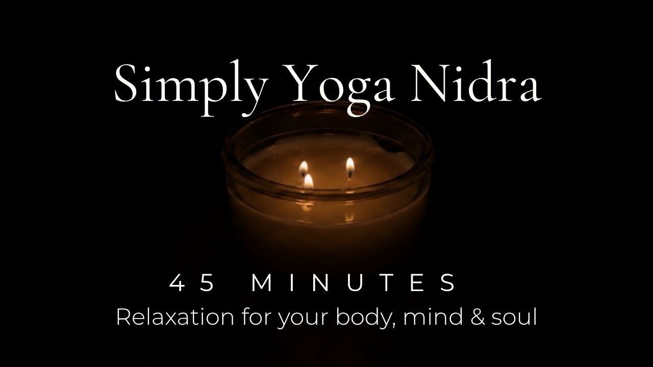 Yoga Nidra for Sleep Stress Anxiety & Nervous System Regulation | 45 Mins of Deep Relaxation & Peace