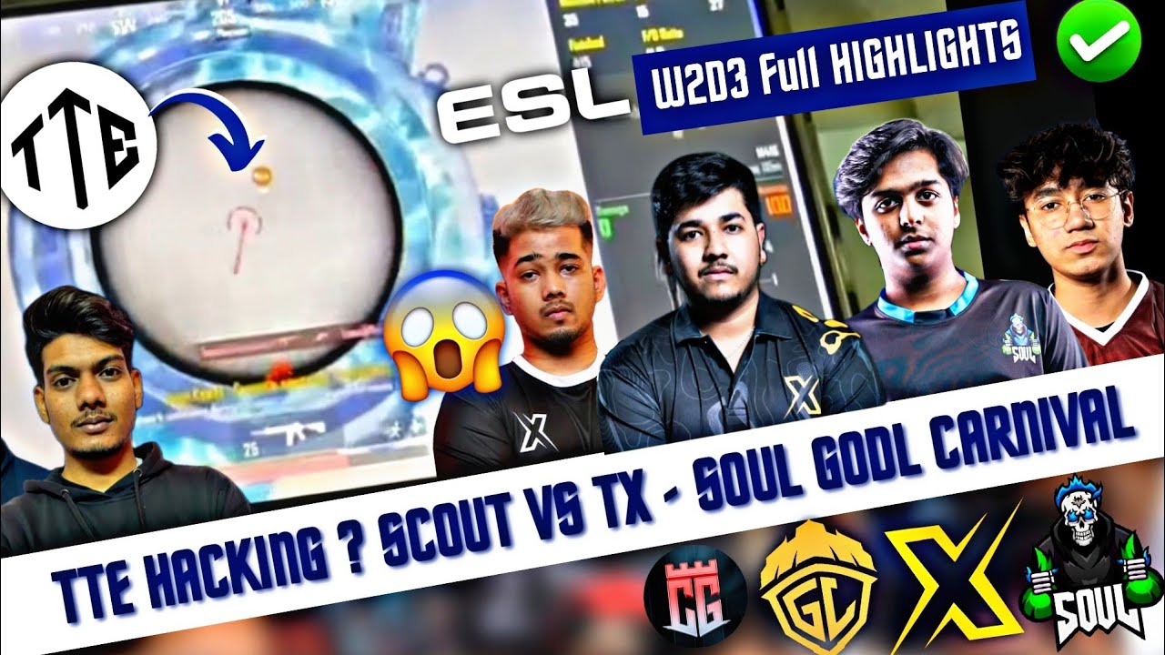 Esl Soul Godlike Highlights - TTE H@cking ? Scout Vs Tx - YouTube