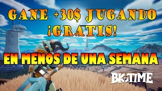 ME GANE 30$ JUGANDO GRATIS   EN BIG TIME‍♂ NFT GAME FREE 2024