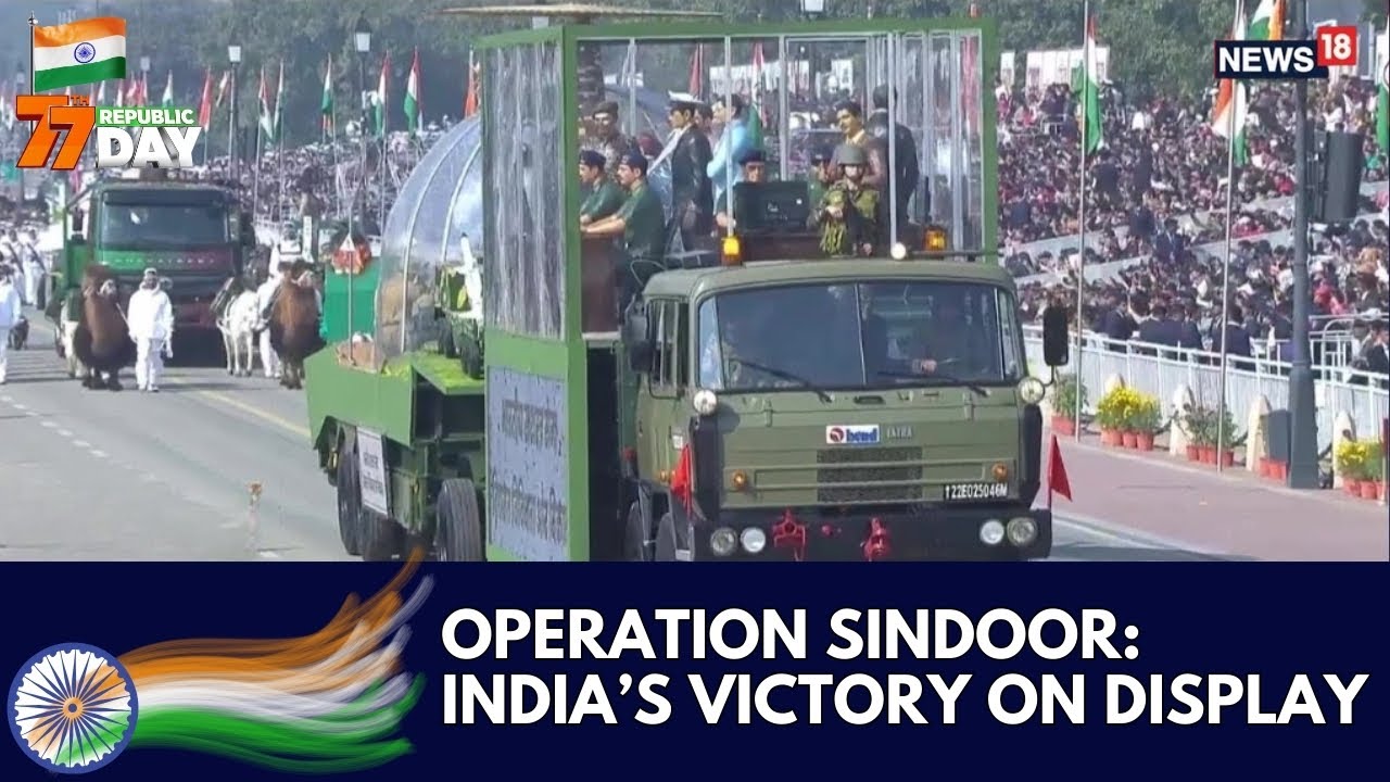 Republic Day 2026: Tri-Services Tableau Showcases Operation Sindoor Victory
