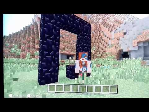 Minecraft wii u Edition NETHER PORTAL Let´s Play