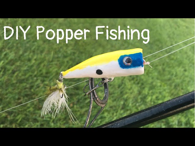 The Fish Were Crushing These Homemade Popper Lures (DIY Popper Build and  Catch) 