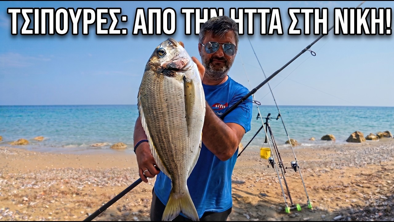 Ξεκίνησε με το ΧΕΙΡΟΤΕΡΟ ΣΕΝΑΡΙΟ... αλλά η συνέχεια άλλαξε τα πάντα! Ψάρεμα Τσιπούρας με Surfcasting