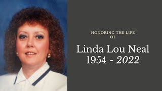 Linda Lou Neal Funeral Service