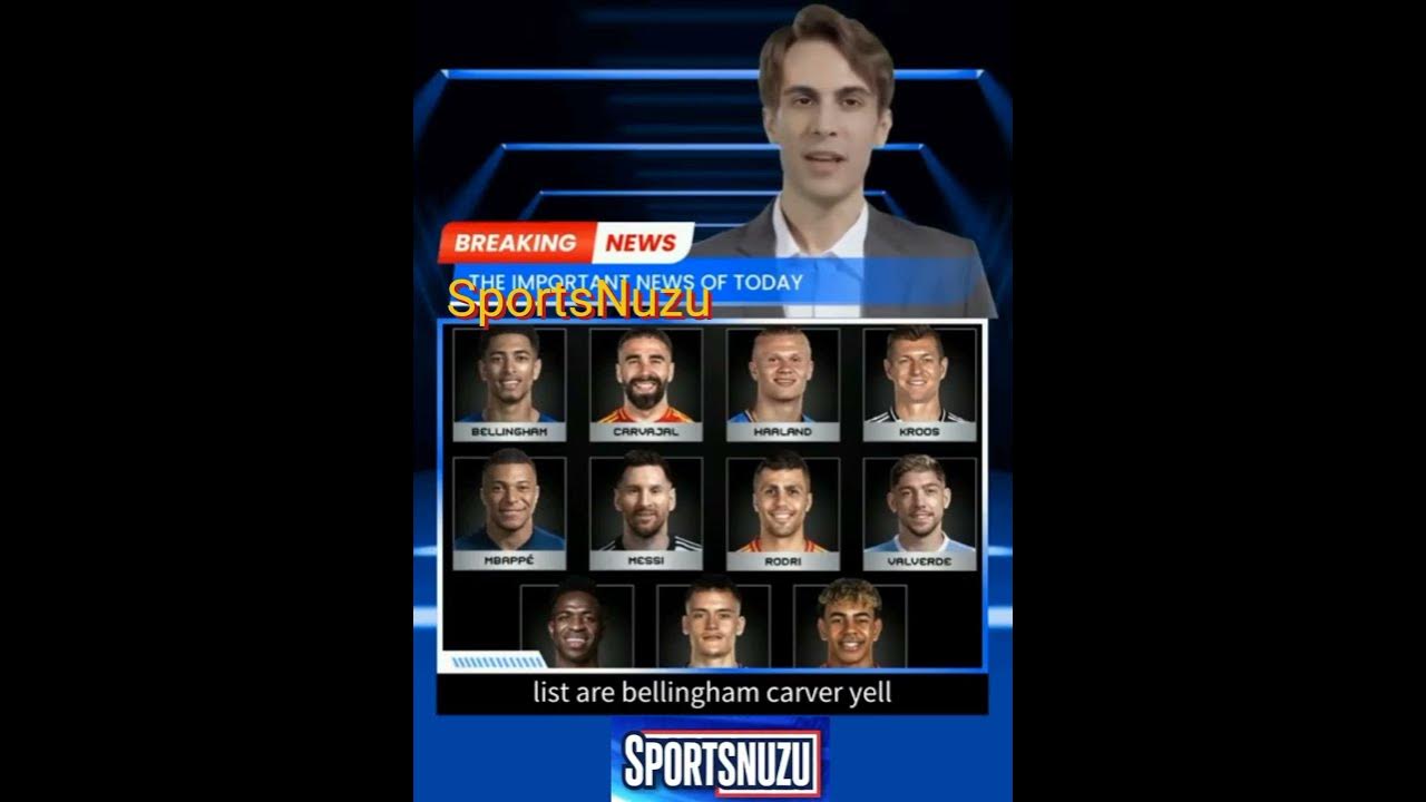 FIFA best player of the year 2024 FIFA Award sportsnews bestplayer 