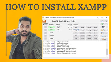 How to Install XAMPP Server on Windows || Connect to MySQL with PHP in XAMPP, Install Apache server