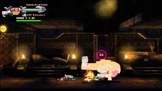 Hard Corps Uprising - Stage 3 Ruins Test Run