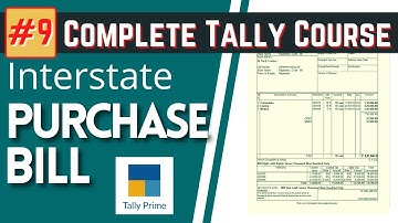 #9 Tally Prime//Interstate Purchase Entry with multiple GST rates//with example//
