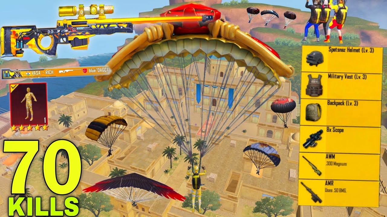 BEST SNIPER GAMEPLAY with AWM + p90 in NEW SEASON🔥