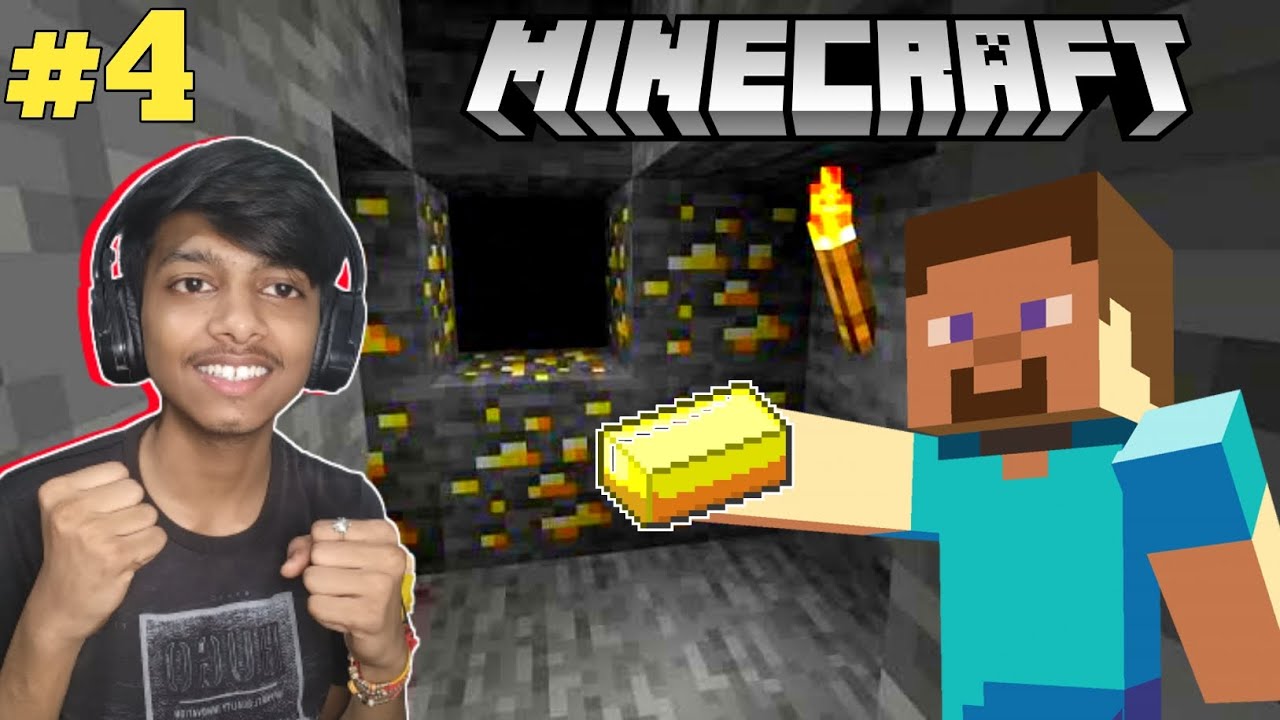 I Found Gold In Minecraft #4 - YouTube