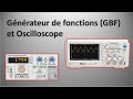 Oscilloscope et gnrateur de fonctions