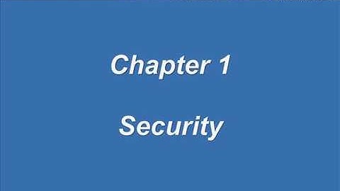 Scheduler Video Tutorials: Chapter 1 - Security