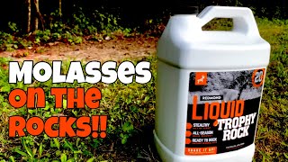 **New Product** Liquid Trophy Rock - Potent Molasses - Test & Review #Redmondhunt #deerhunting