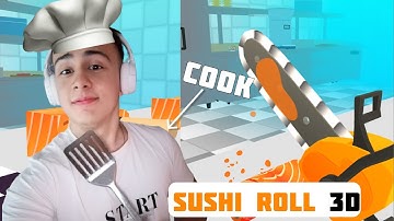 Sushi Roll 3D 🍣 ||  Game All Levels Android IOS ||  Levels 1-2