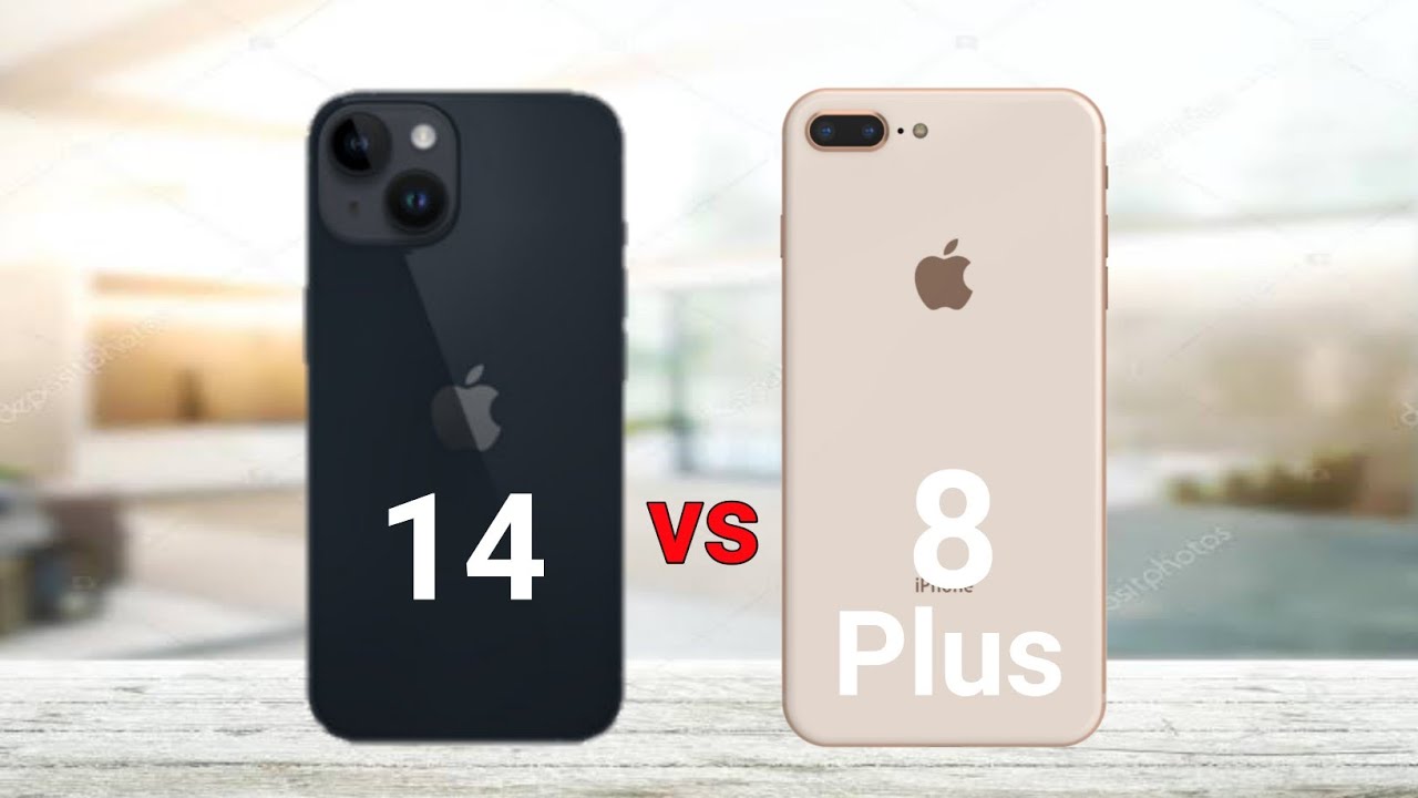 iPhone 14 Plus Vs iPhone 8 Plus! (Comparison) (Review) 