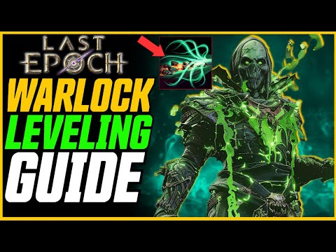 BEST Warlock Leveling Build For Day 1! Cthonic Fissure Warlock // Last Epoch Cycle 1.0 Build Guide