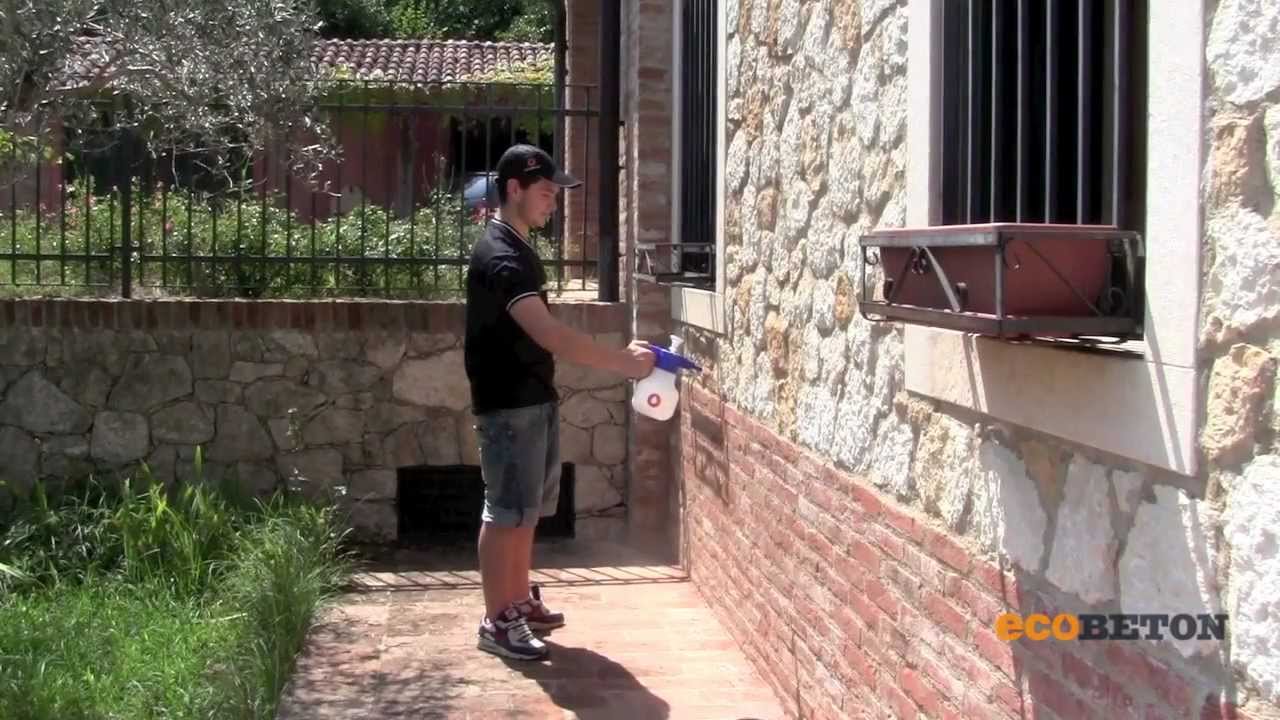 Brickcover proteggere pietra e laterizi youtube