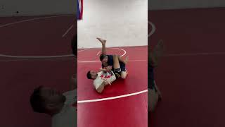 Closed guard jiu jitsu Armbar to the Triangle. shorts bjj submissiongrappling