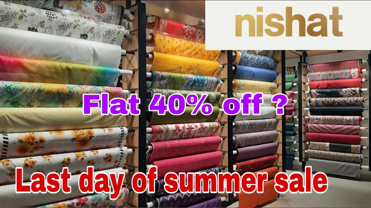 Nishat linen last day of summer sale new winter collection 2023