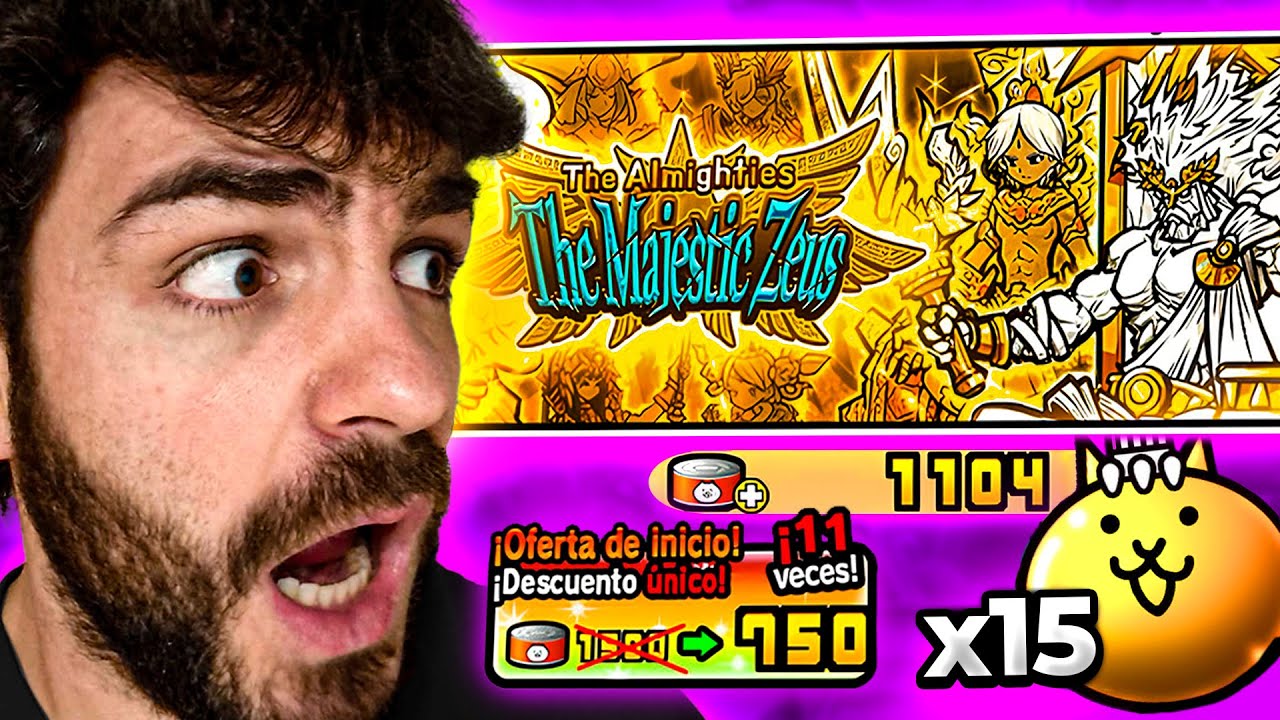 Gasté Todos Mis FRISKAS en el Banner de los DIOSES ¿Consigo MEGARRARO? | The Battle Cats