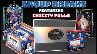 (PART2) THURSDAY NIGHT GROUP BREAKS WITH @ChiCityPulls! FULL CASE AND TEAM BREAKS!