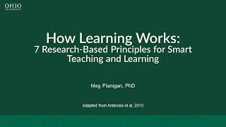 7 Research Based Principles