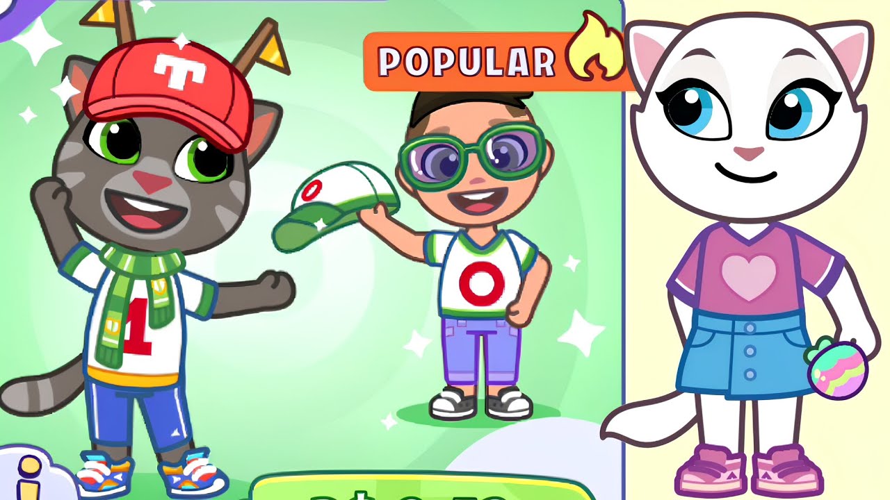 My Talking Tom & Friends World New update  - Tom's Essentials unlocked Gameplay Android ios