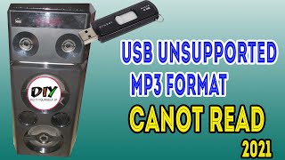 usb unsupported cannot read mp3 in usb, radio, sound system, car stereo, 2021